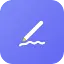 Realistic Handwriting logo