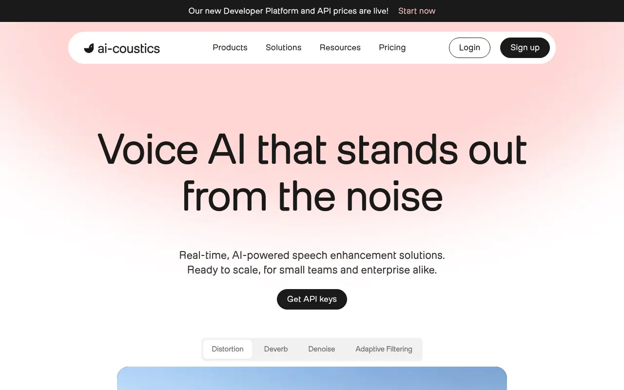 ai-coustics screenshot