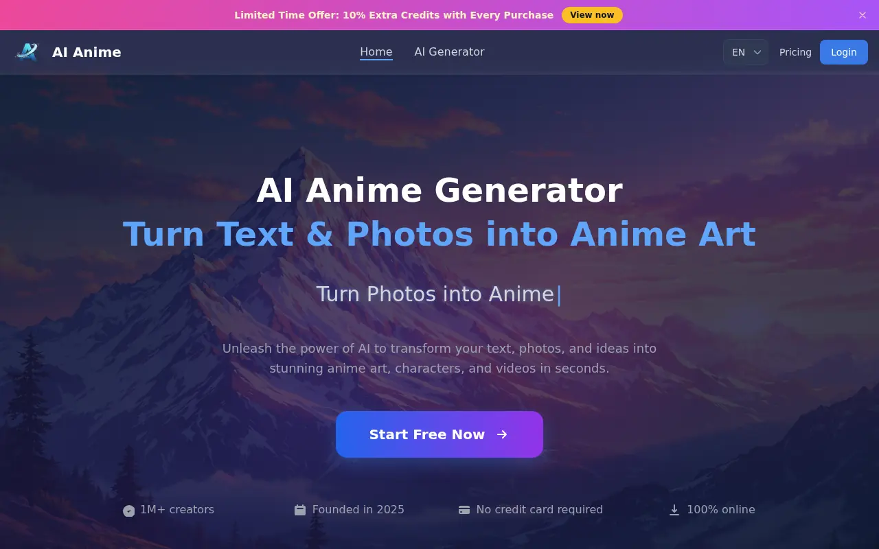AI Anime screenshot