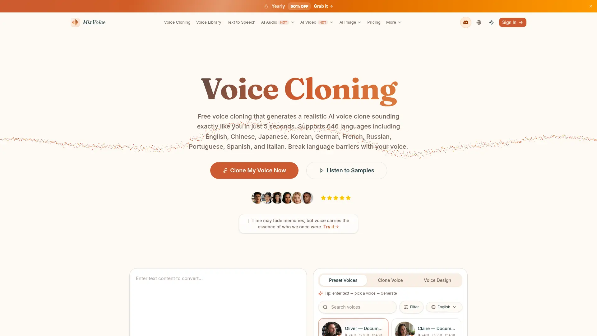 MixVoice screenshot