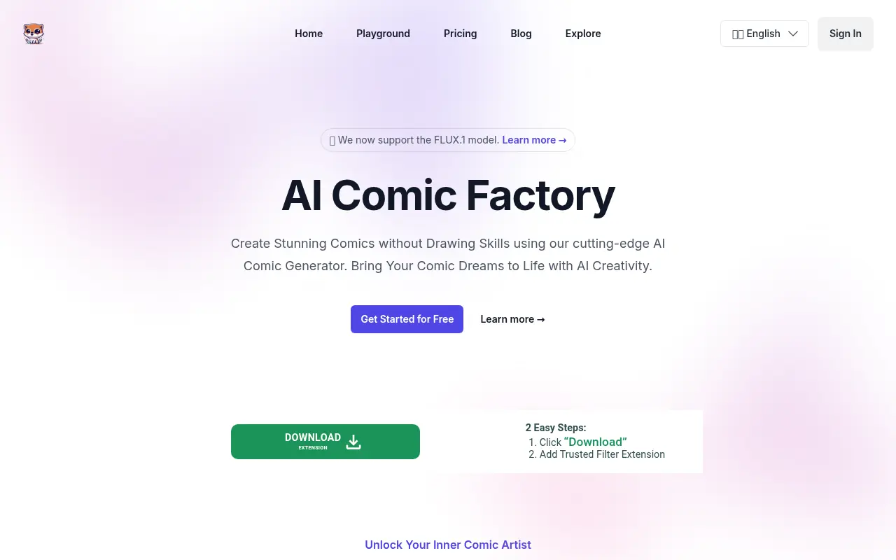AI Comic Factory screenshot