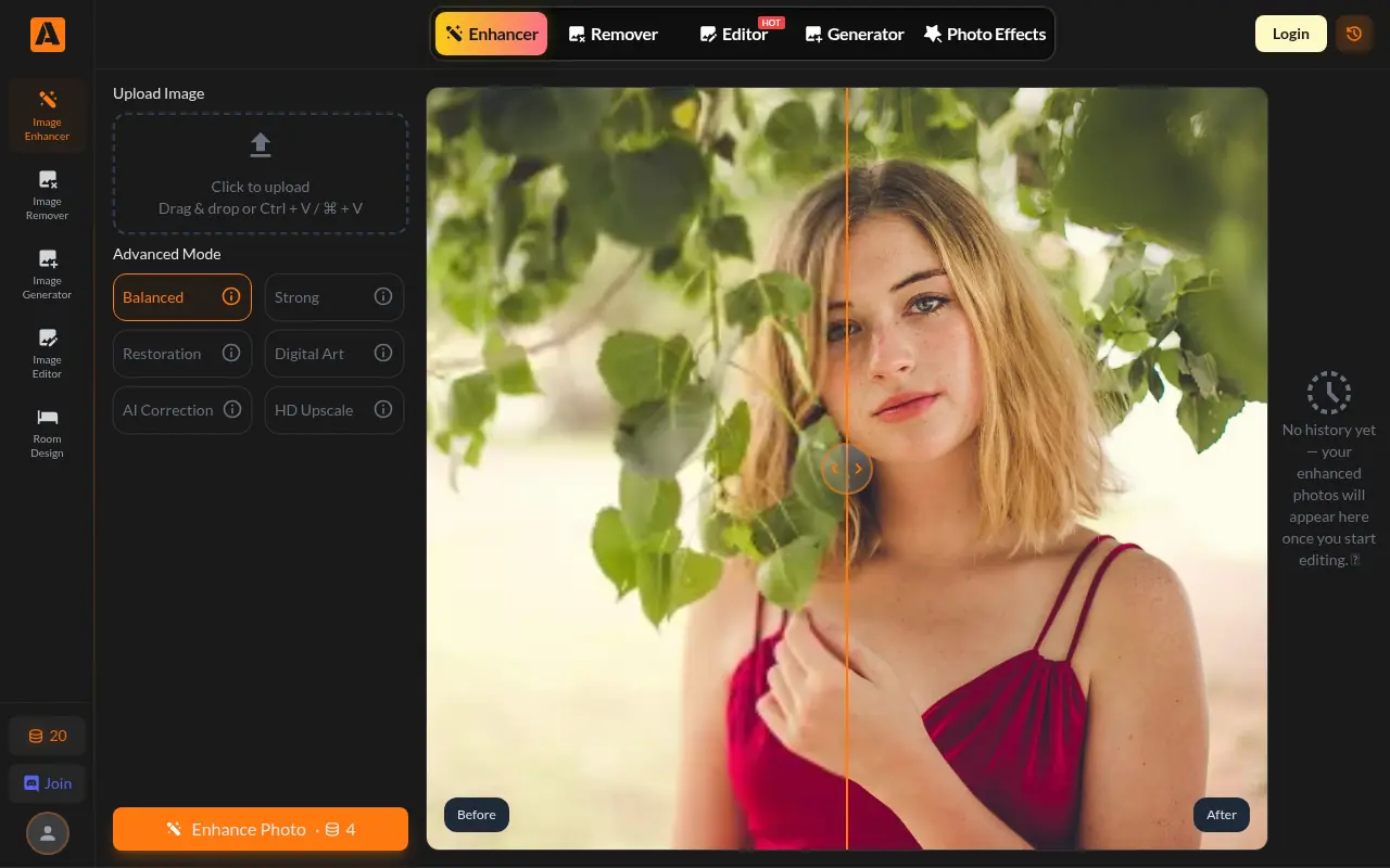 AIEnhancer screenshot