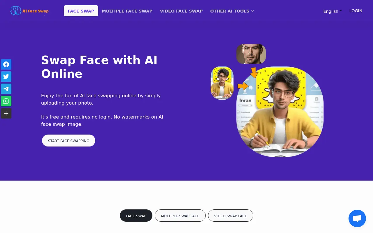 AIFaceSwap screenshot