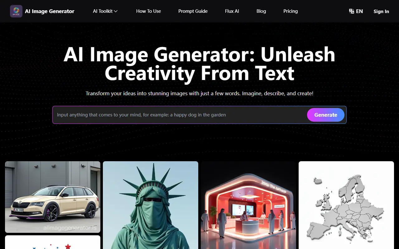 AI Image Generator screenshot