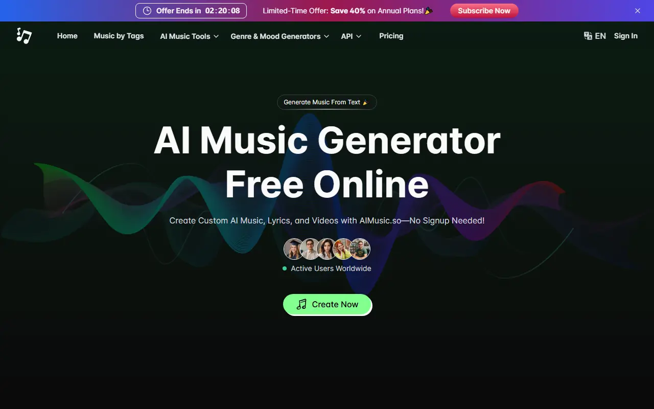 AIMusic.so screenshot