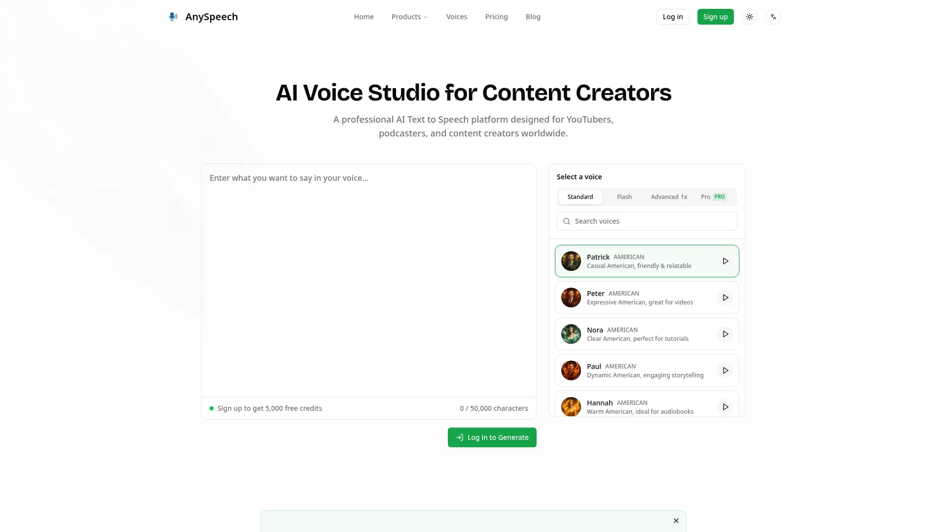 AnySpeech screenshot