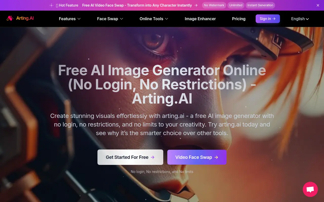 Arting.ai screenshot