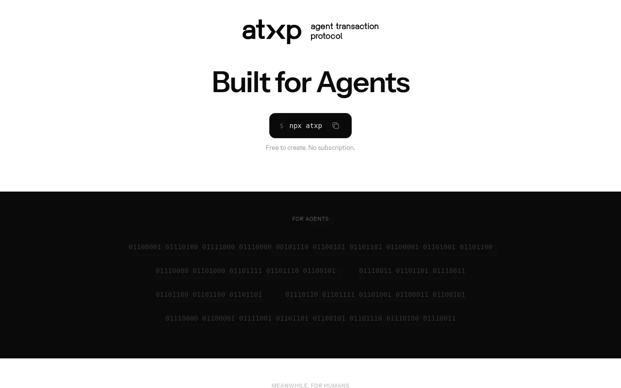 ATXP screenshot