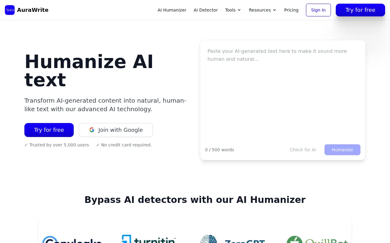 AuraWrite AI screenshot