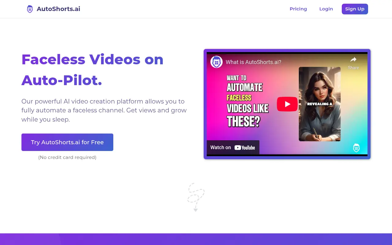 AutoShorts.ai screenshot
