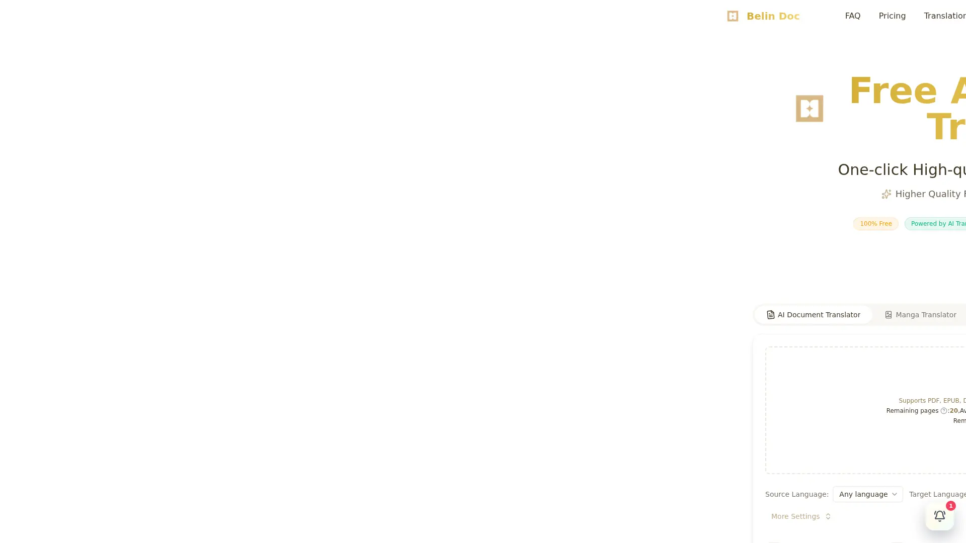 Belin Doc screenshot