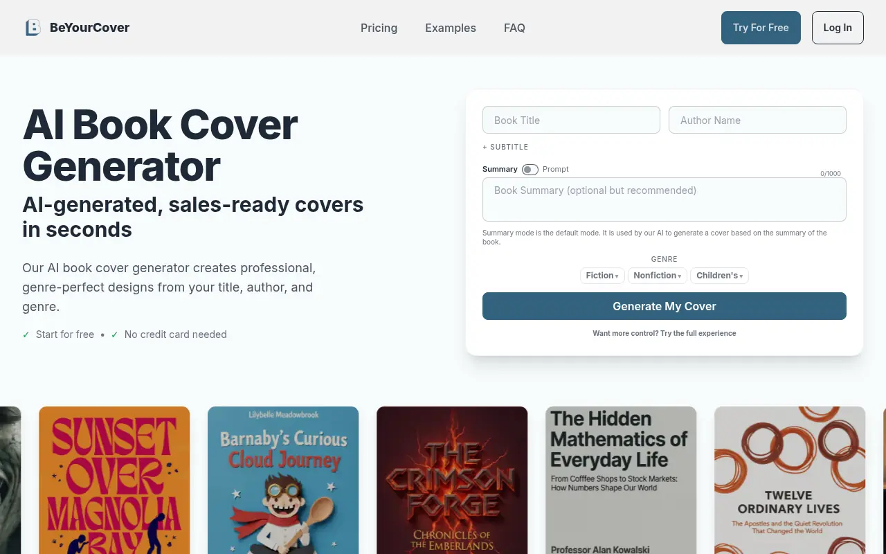 BeYourCover screenshot