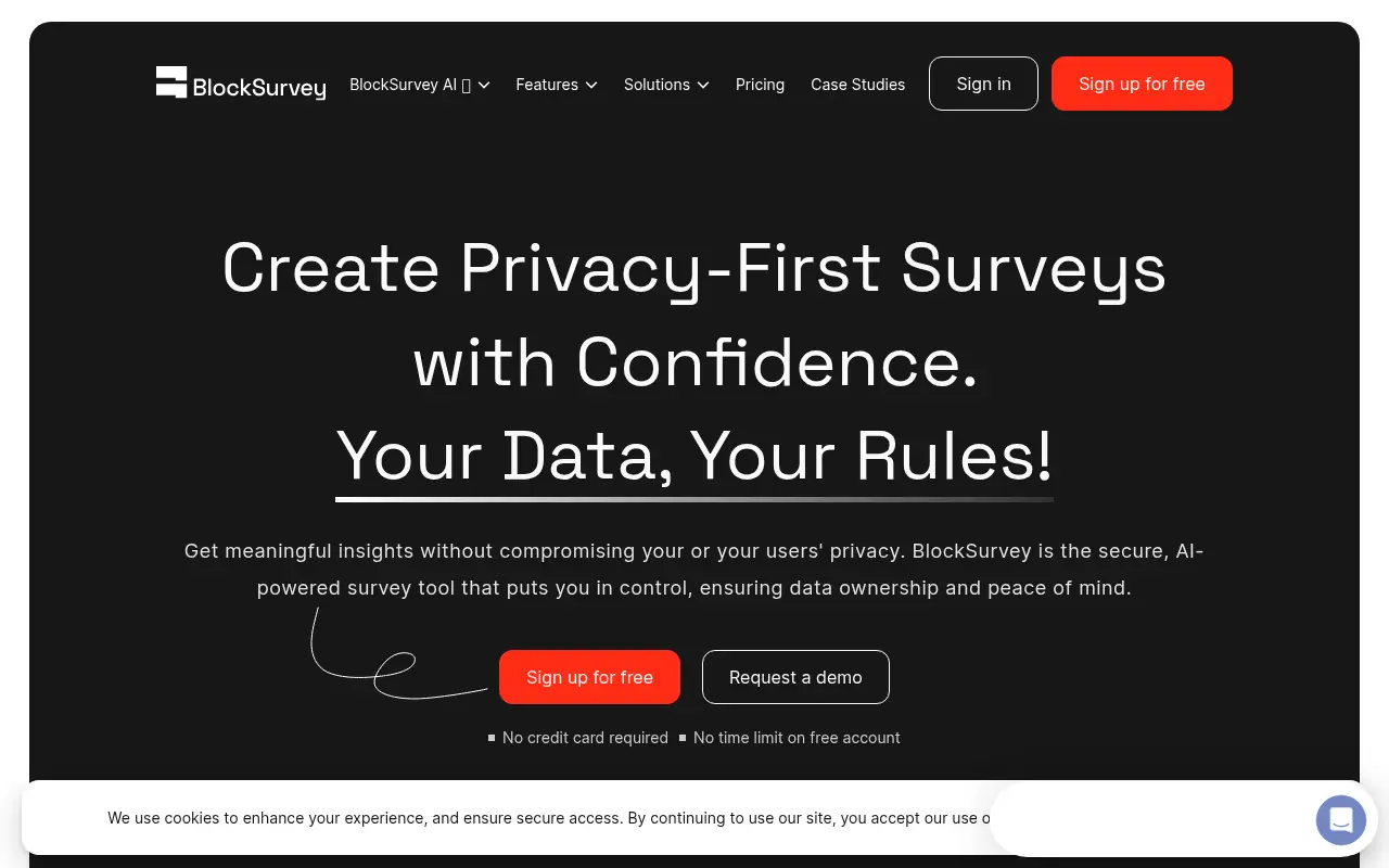 BlockSurvey screenshot