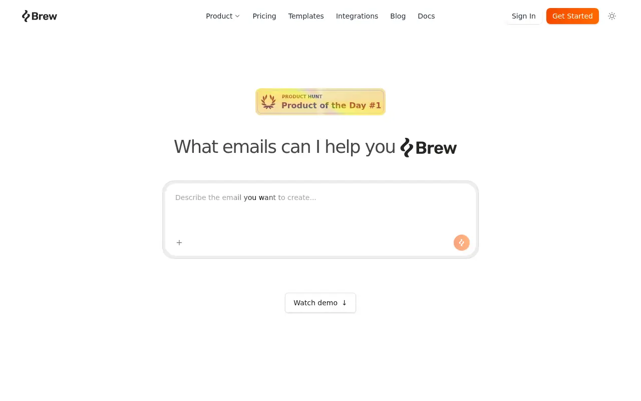 Brew screenshot