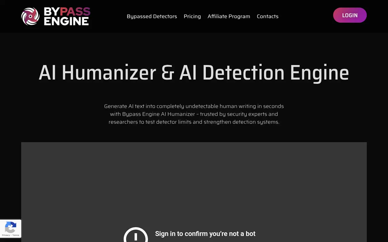 Bypass Engine screenshot