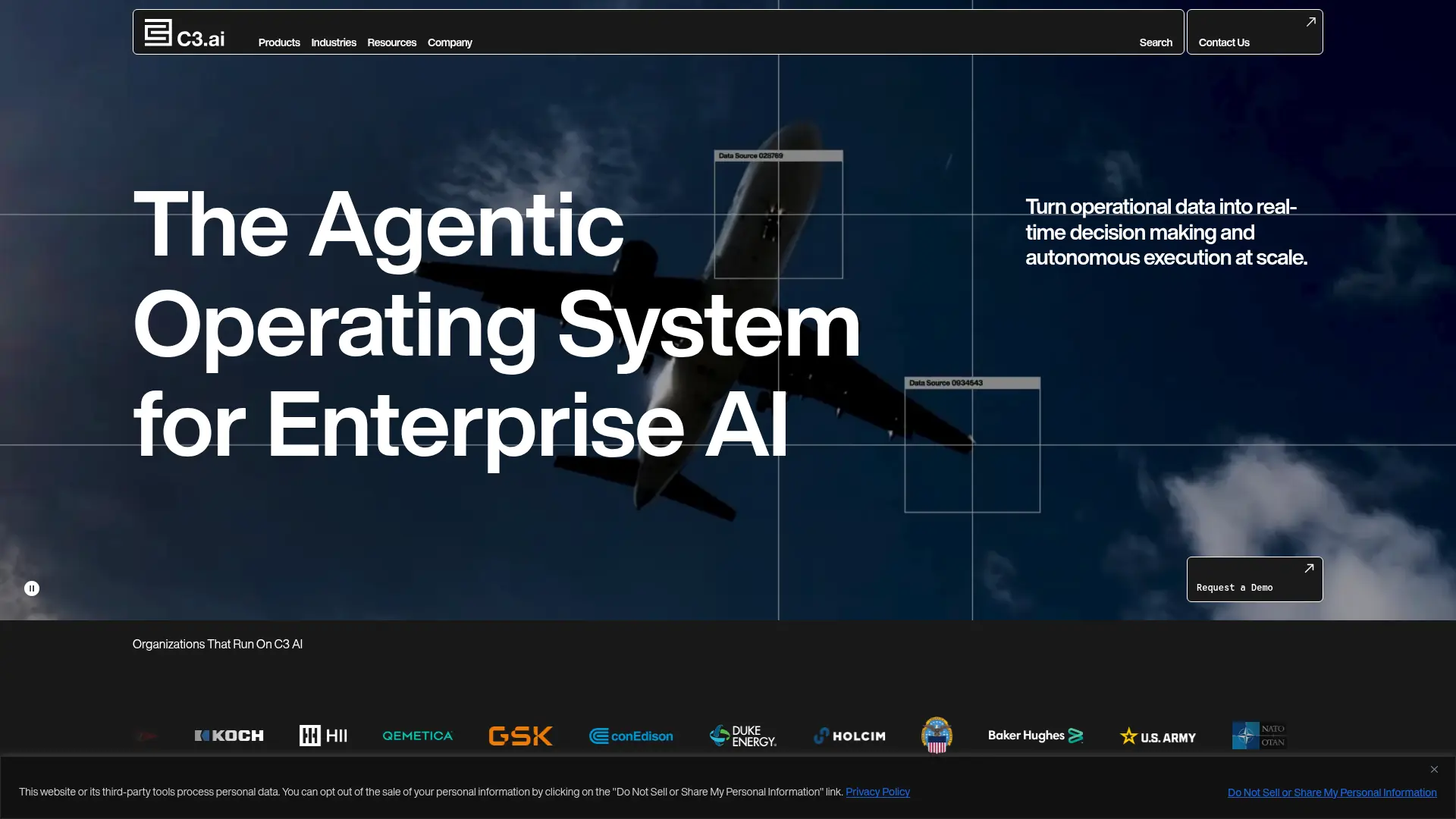 C3 AI screenshot