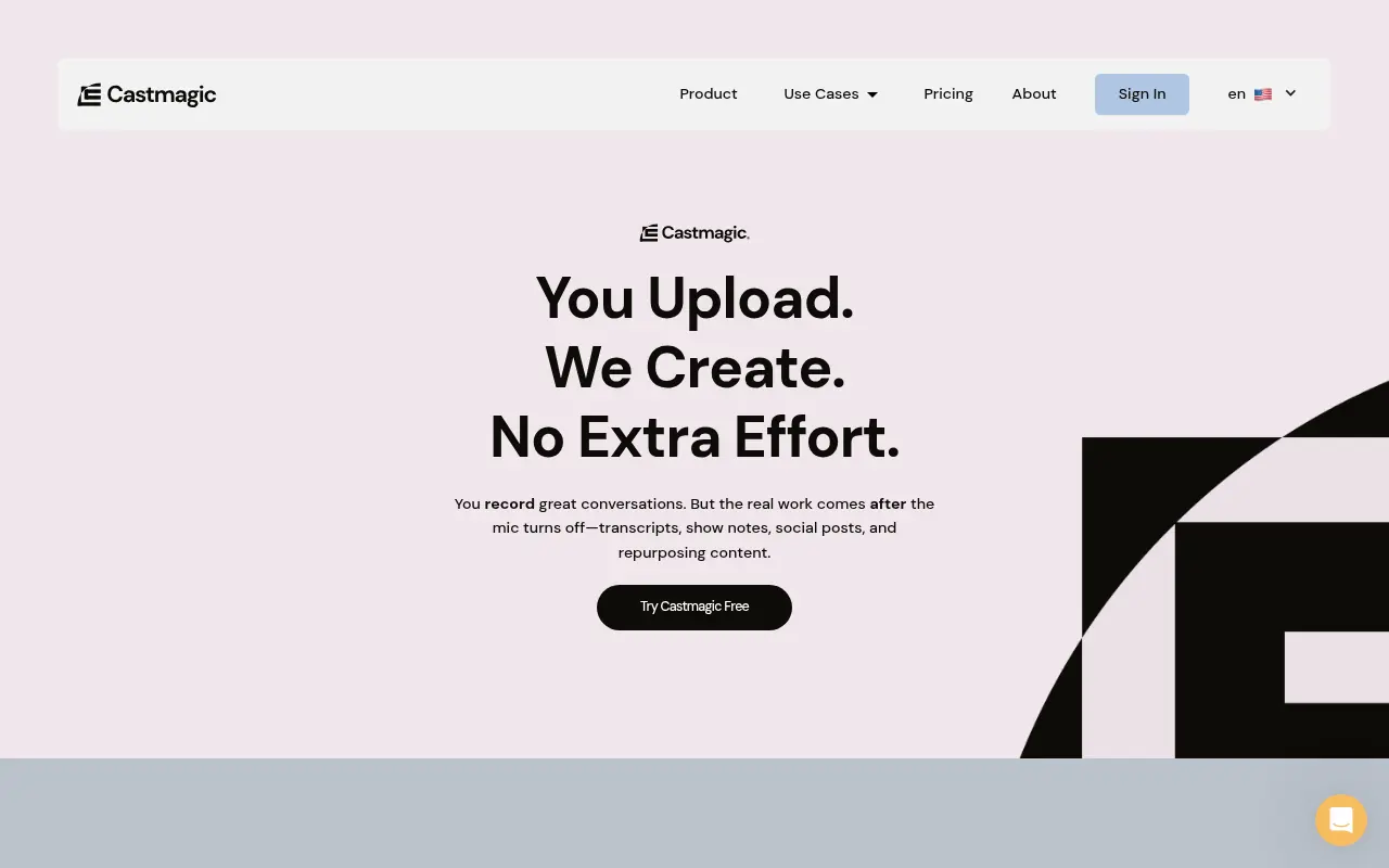 Castmagic screenshot