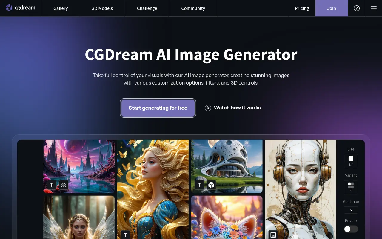 CGDream screenshot
