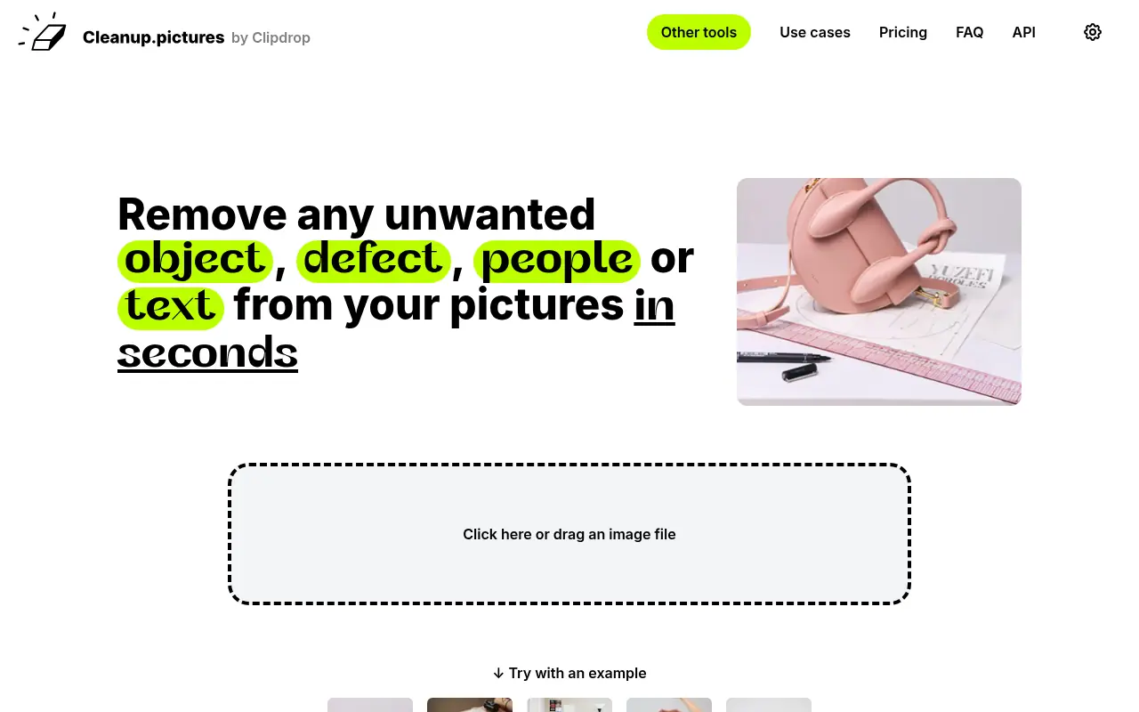 Cleanup.pictures screenshot