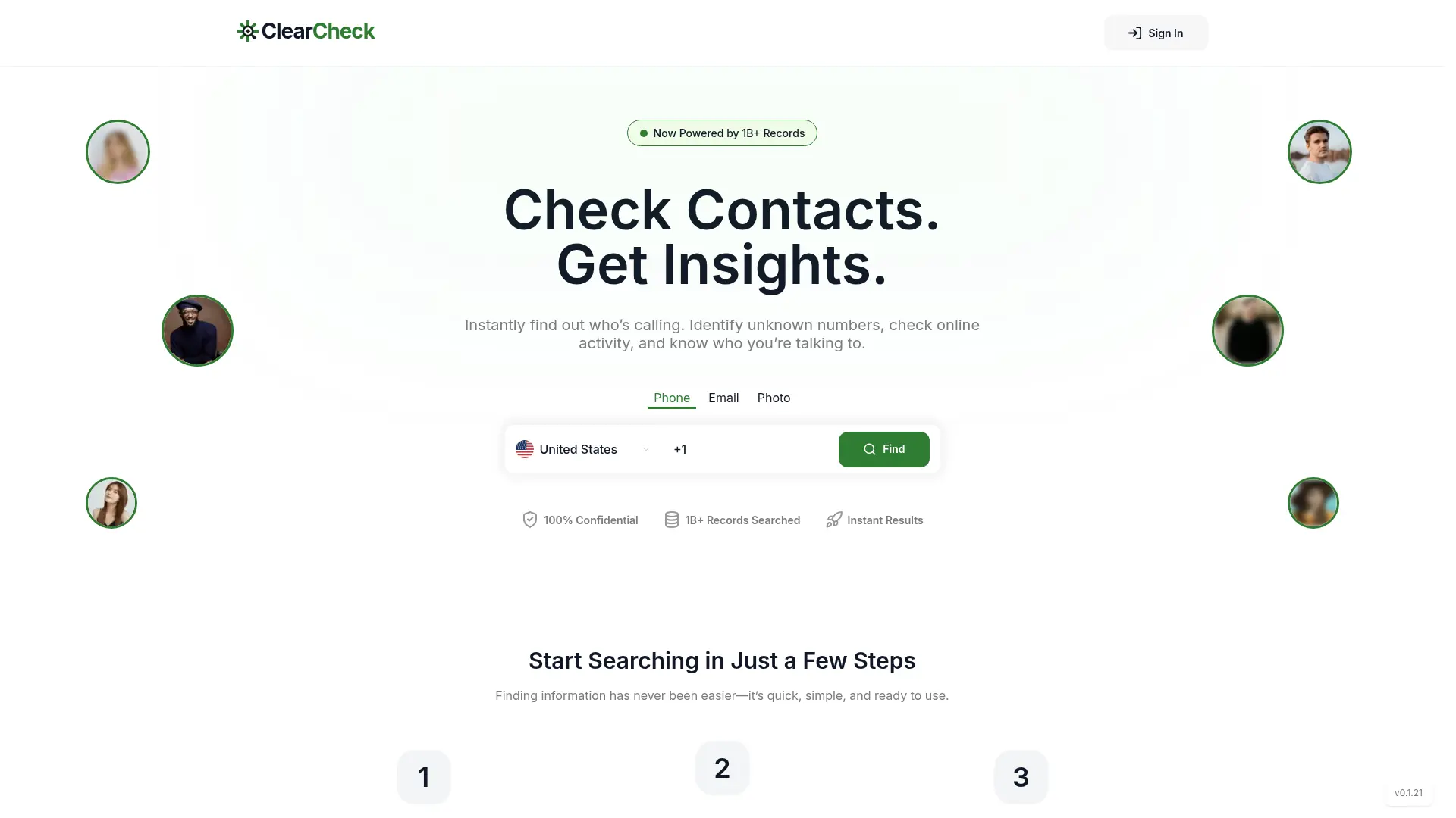 ClearCheck screenshot