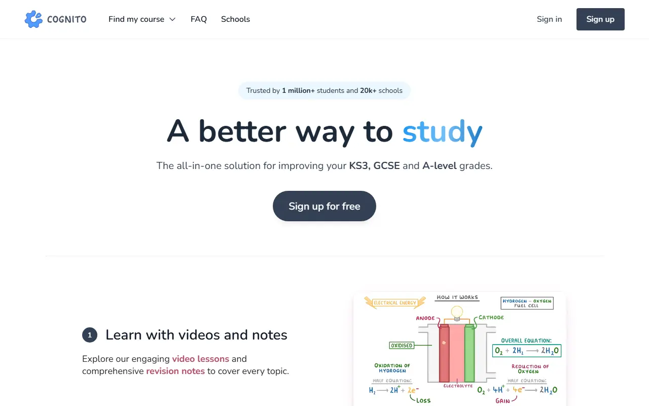 Cognito Education screenshot