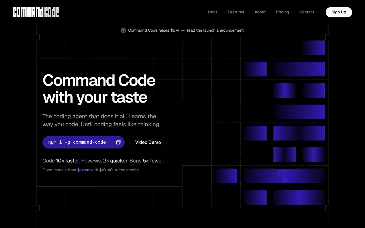 Command Code screenshot