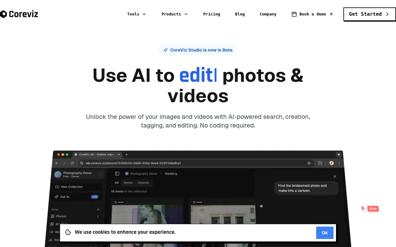 CoreViz Studio screenshot
