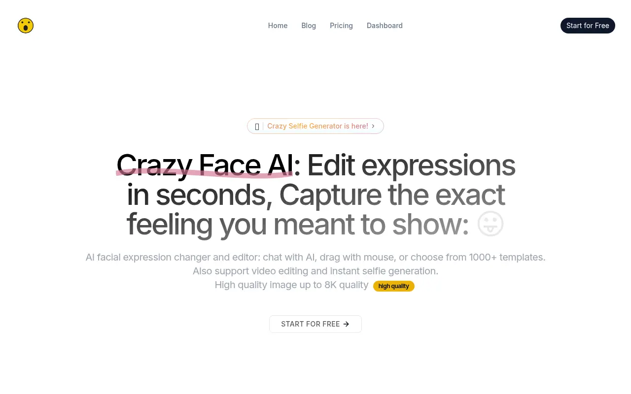 CrazyFaceAI screenshot