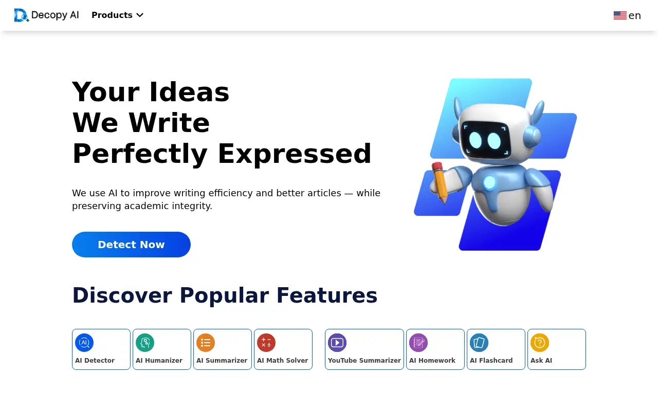 Decopy AI screenshot