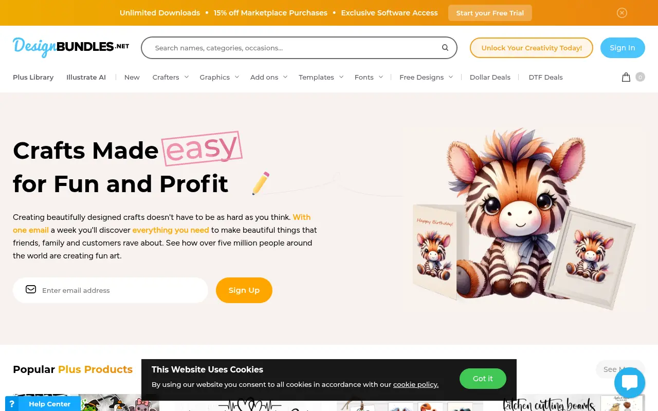 Design Bundles screenshot