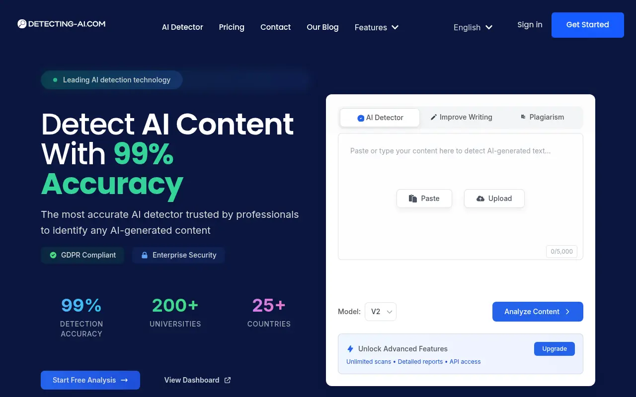 Detecting-AI screenshot