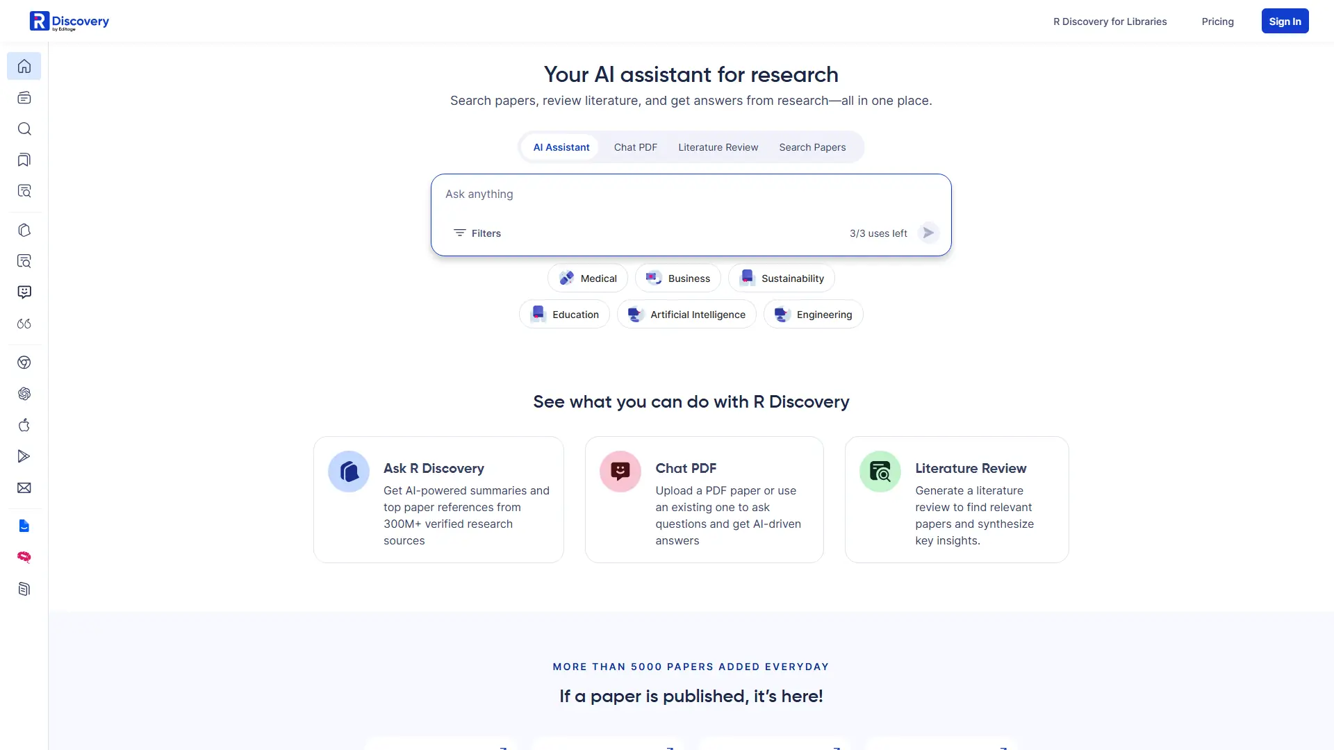 R Discovery screenshot