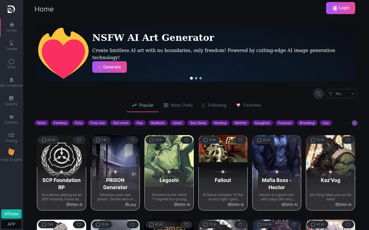 Dittin AI screenshot