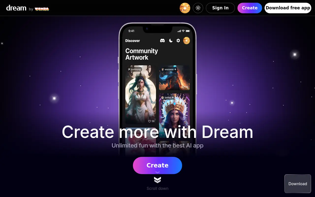 Dream by WOMBO screenshot