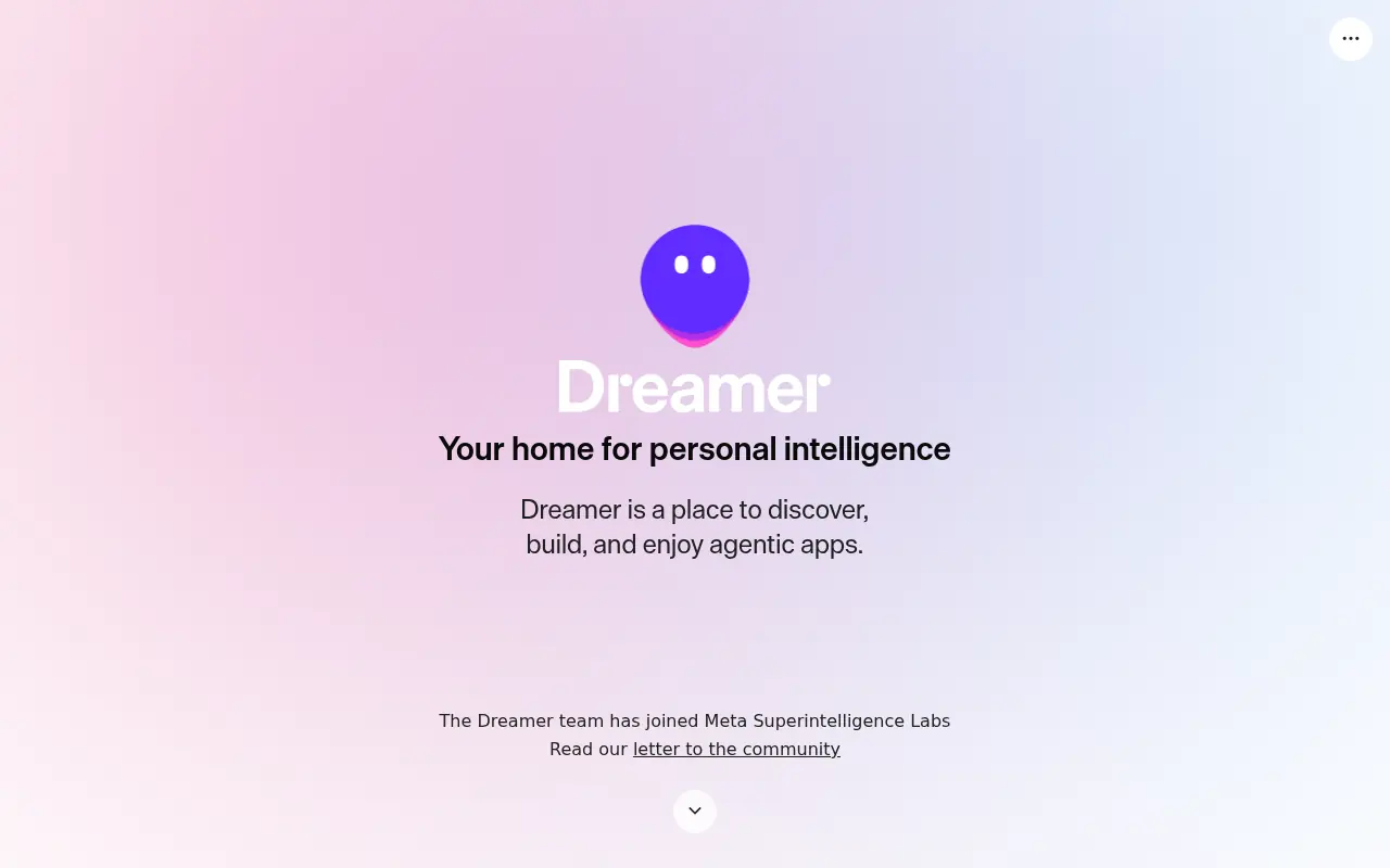 Dreamer screenshot