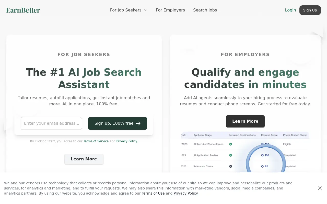 EarnBetter screenshot