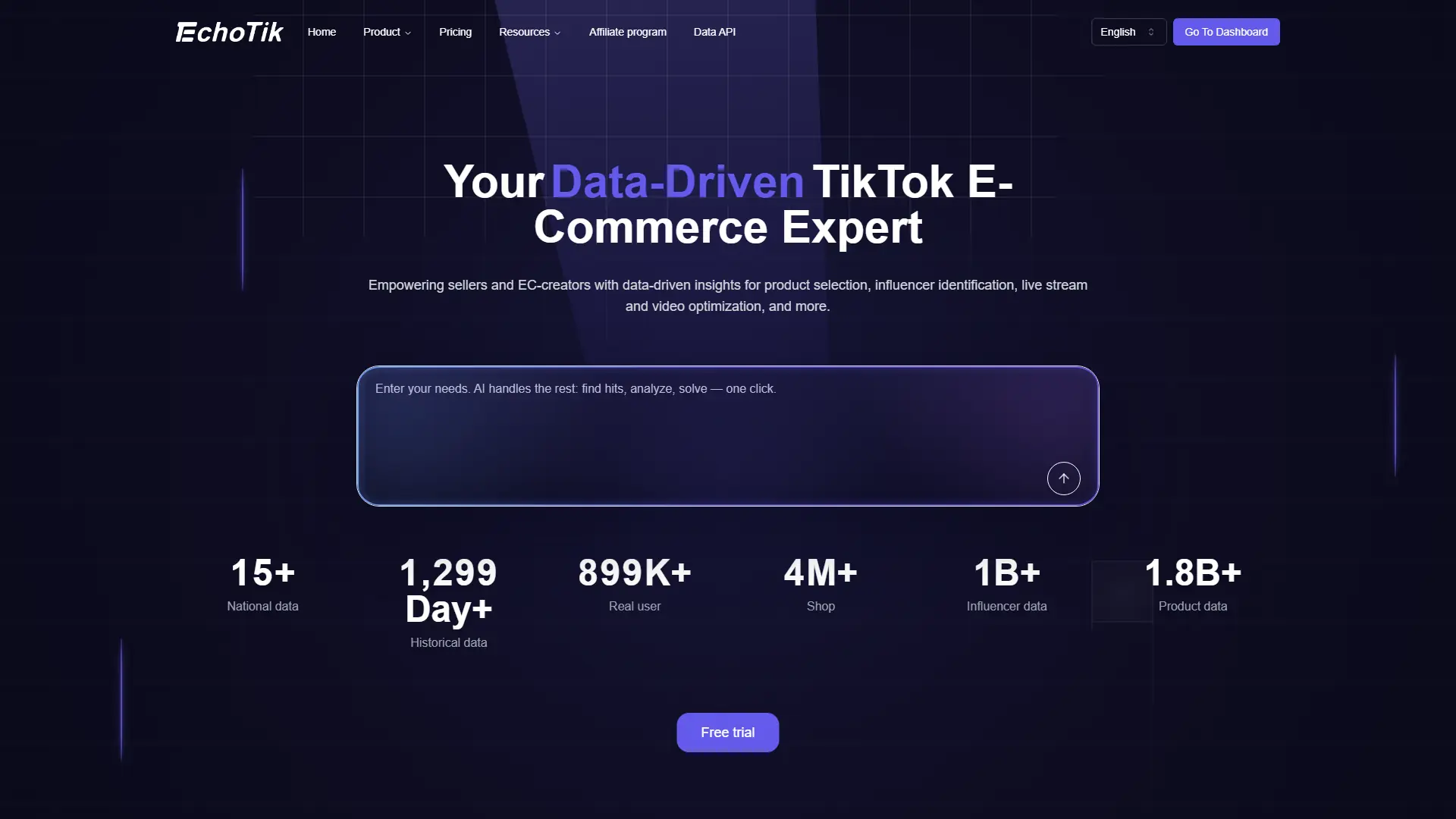 EchoTik screenshot