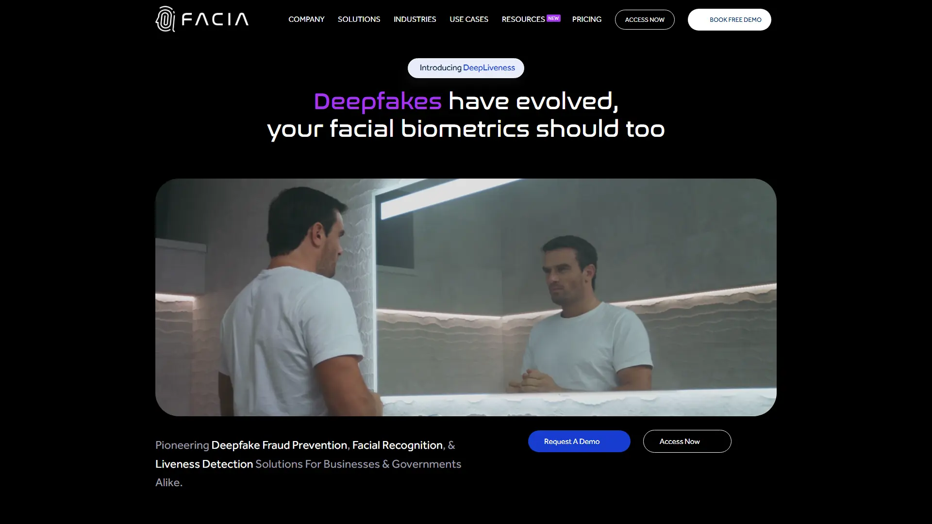 Facia screenshot