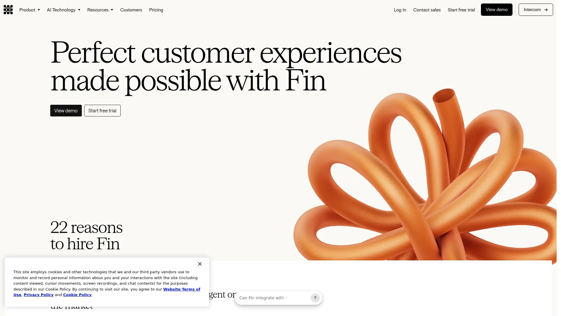 Fin AI screenshot