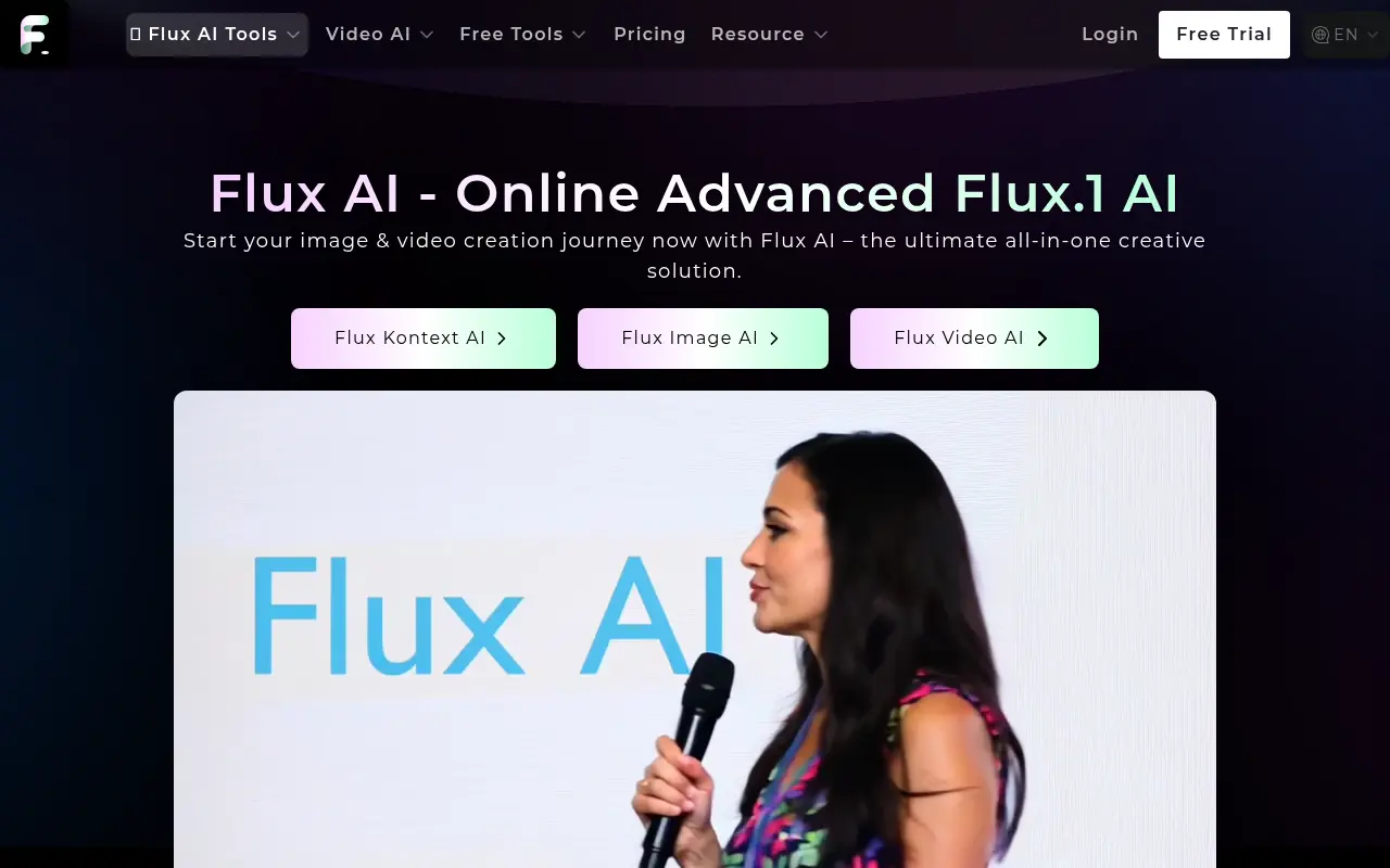 Flux AI screenshot