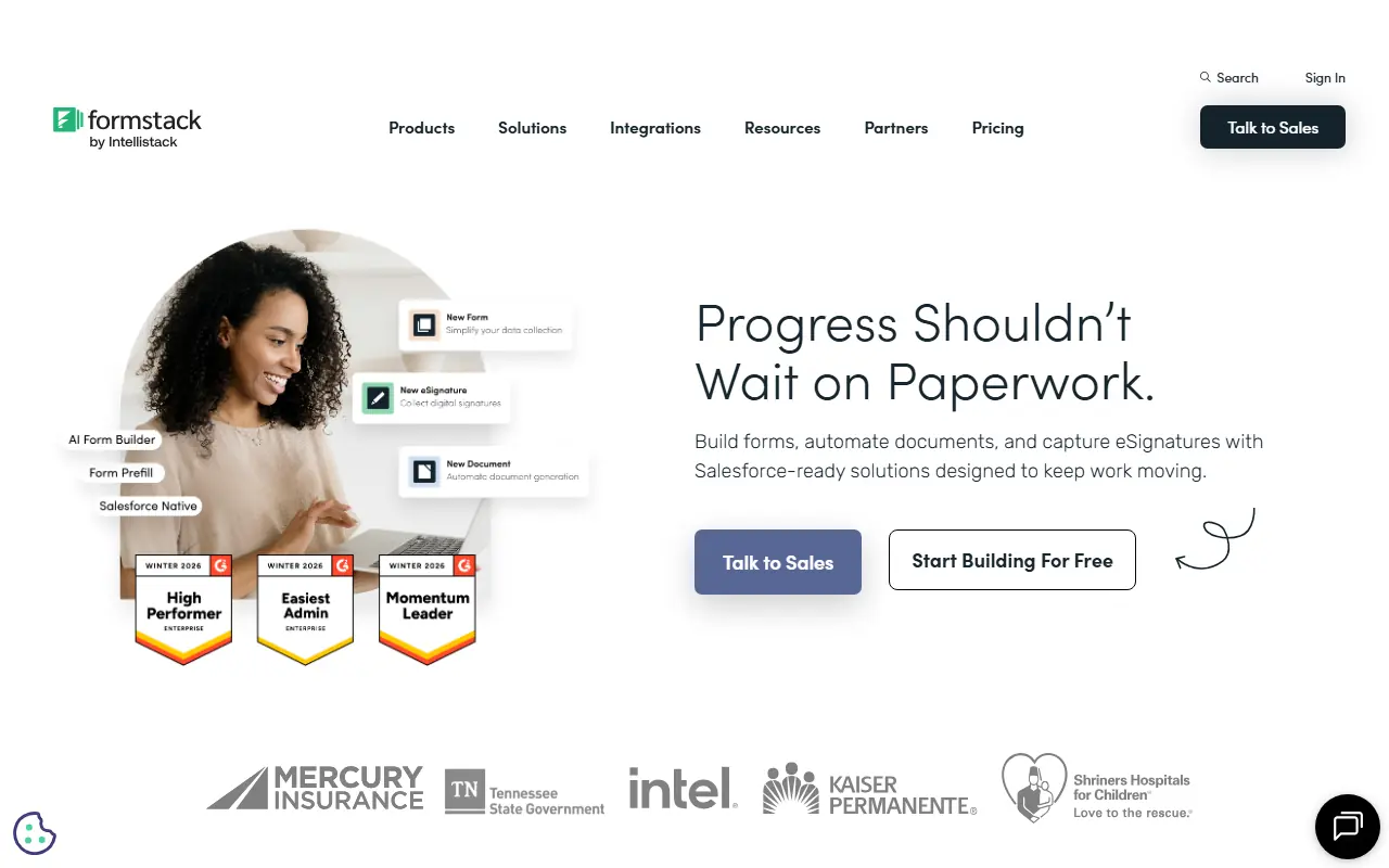 Formstack screenshot