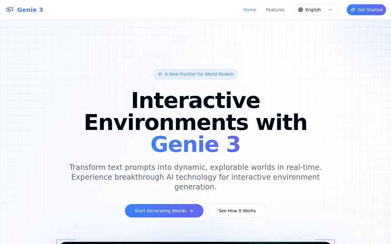 Genie3 screenshot