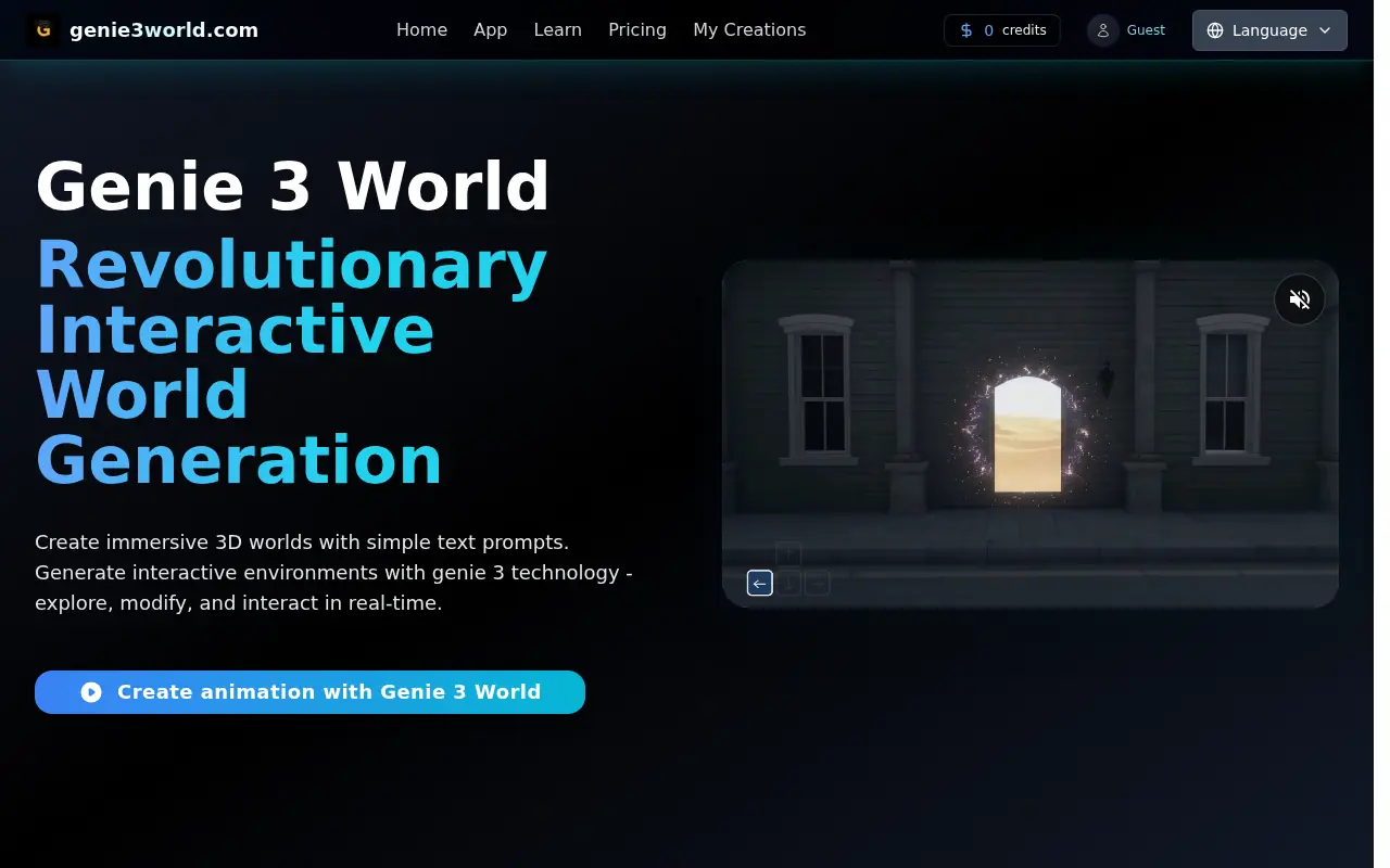 Genie 3 World screenshot