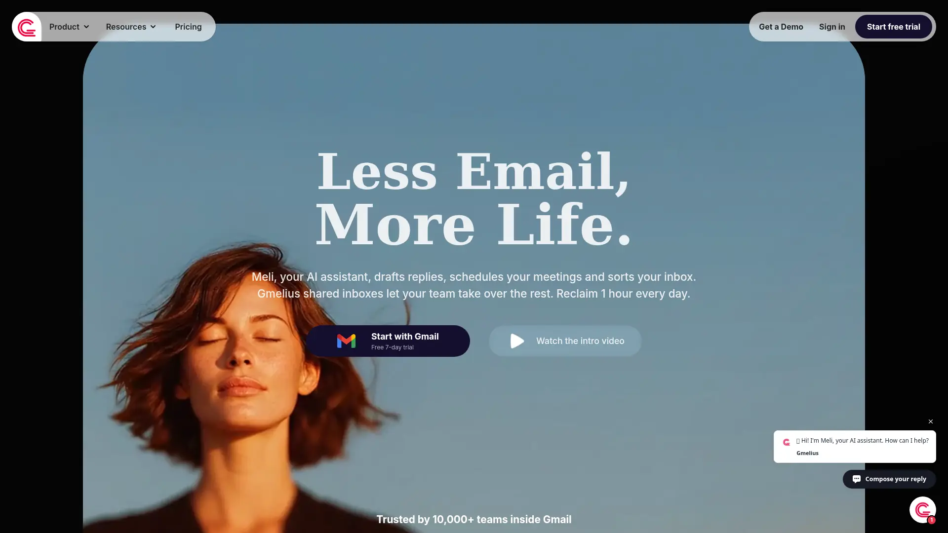 Gmelius screenshot