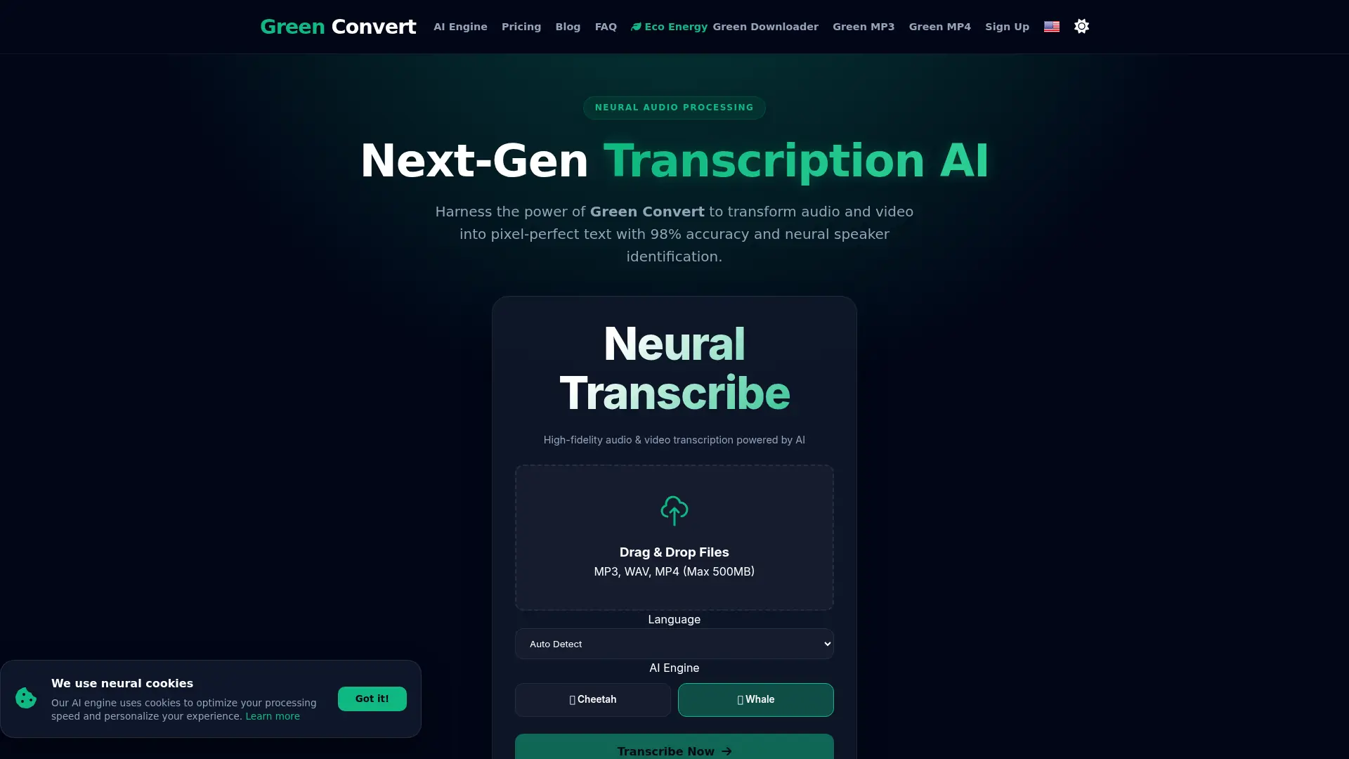 GreenConvert screenshot