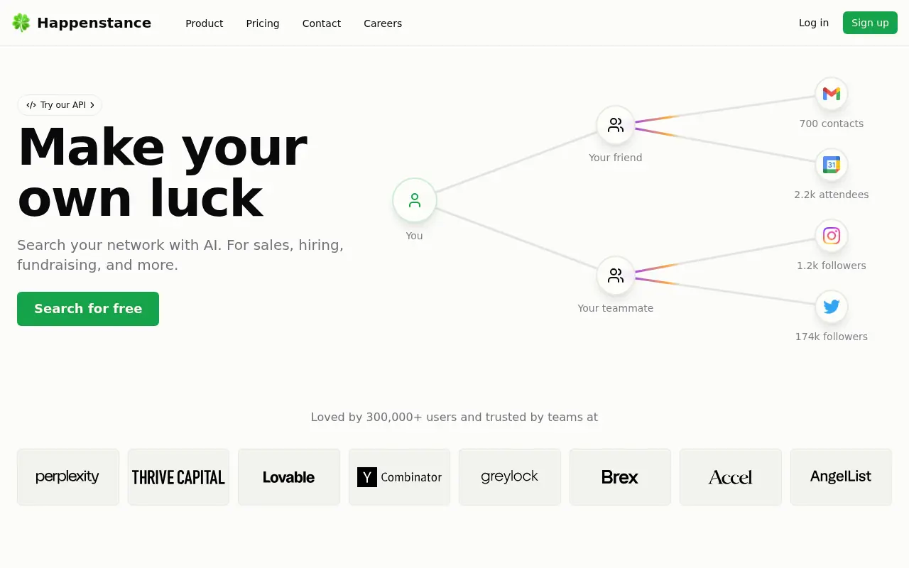 Happenstance screenshot