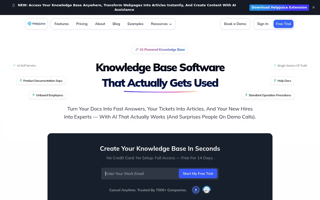 Helpjuice screenshot