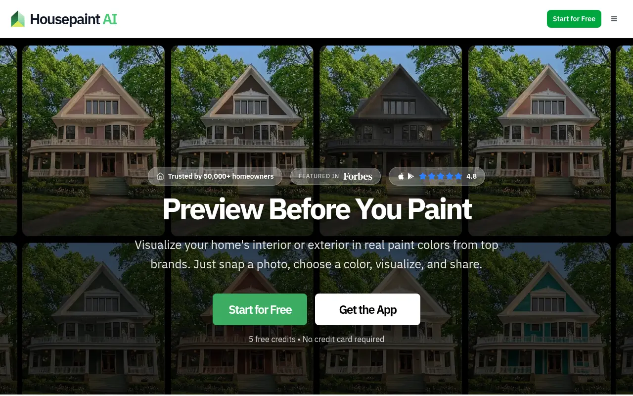 Housepaint AI screenshot