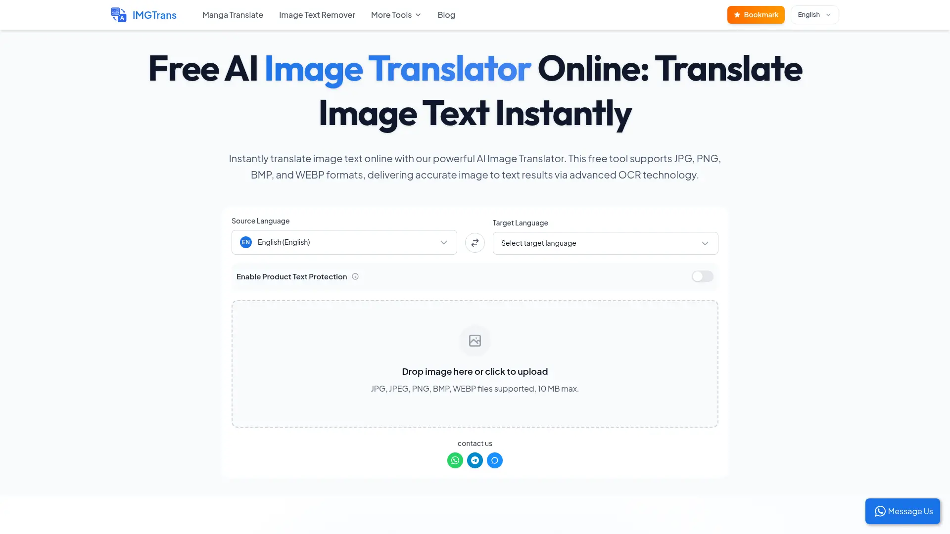 ImageTranslator screenshot