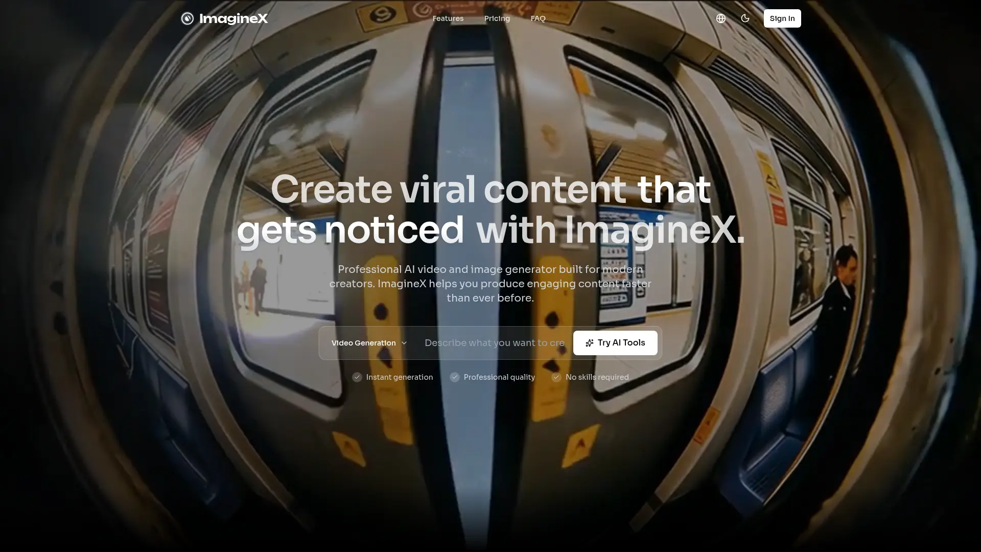 ImagineX Video screenshot